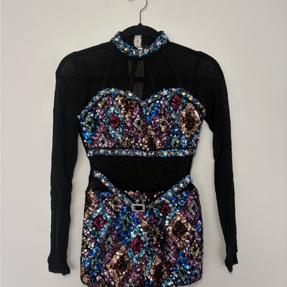 Glamour Sequin Embellished Costume